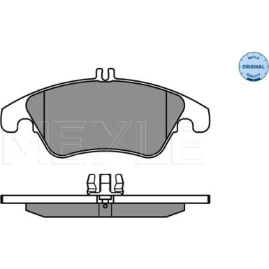 Meyle Bremsbelagsatz, Scheibenbremse MEYLE-ORIGINAL: True to OE 025 243 1019