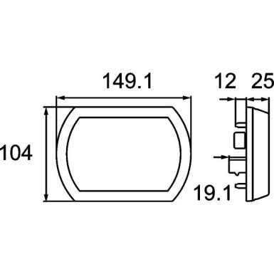 2BA 013 330-001 Blinkleuchte SHAPELINE TECH