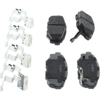 BOSCH | Bremsbelagsatz, Scheibenbremse | 0 986 494 444