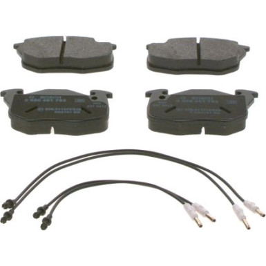 0 986 461 763 Bremsbelagsatz, Scheibenbremse