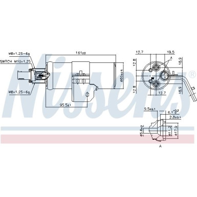 Nissens | Trockner, Klimaanlage | 95607