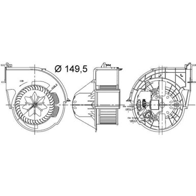 AB 83 000S Innenraumgebläse BEHR AB 83 000S Innenraumgebläse BEHR