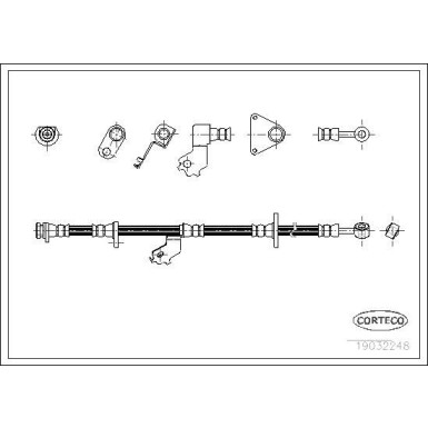 19032248 Bremsschlauch
