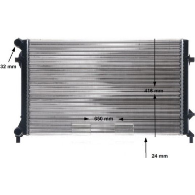 Mahle | Kühler, Motorkühlung | CR 30 001S