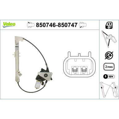 Valeo | Fensterheber | 850746
