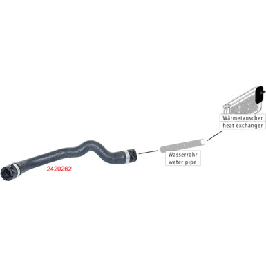 2420262 Heizungsschlauch 2420262 Heizungsschlauch