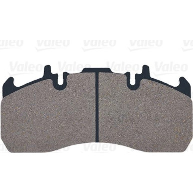 Valeo | Bremsbelagsatz, Scheibenbremse | 882243