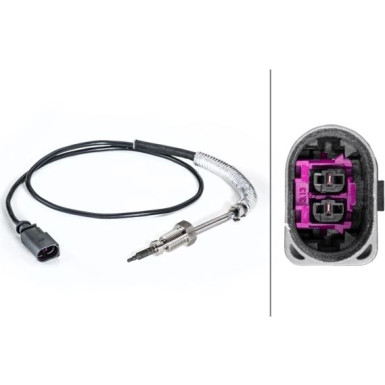 Hella | Sensor, Abgastemperatur | 6PT 014 494-441