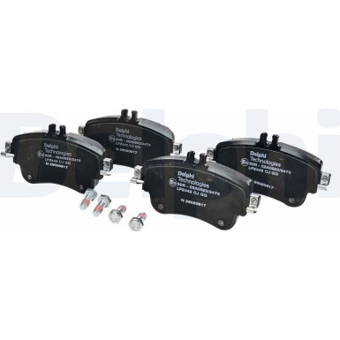 LP2442 Bremsbelagsatz, Scheibenbremse