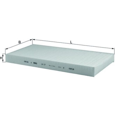 LA 117 Filter, Innenraumluft LA 117 Filter, Innenraumluft