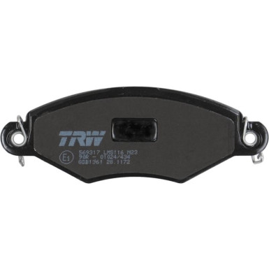 TRW Bremsbelagsatz, Scheibenbremse COTEC GDB1361