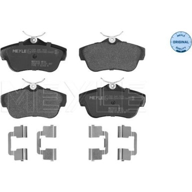 Meyle Bremsbelagsatz, Scheibenbremse MEYLE-ORIGINAL: True to OE 025 245 7816