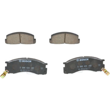 0 986 424 183 Bremsbelagsatz, Scheibenbremse
