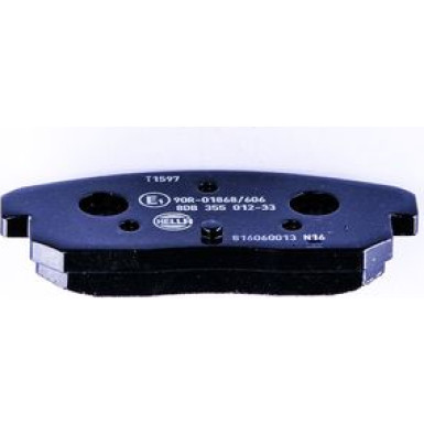 Hella | Bremsbelagsatz, Scheibenbremse | 8DB 355 012-331