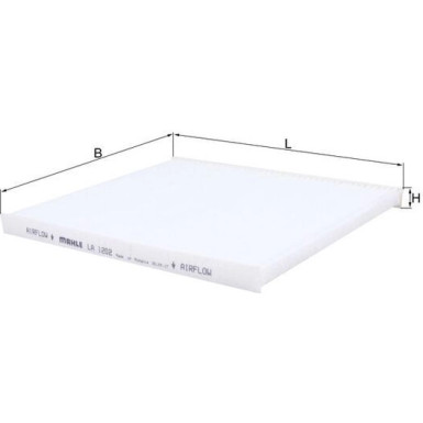 LA 1202 Filter, Innenraumluft LA 1202 Filter, Innenraumluft