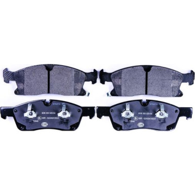 Hella | Bremsbelagsatz, Scheibenbremse | 8DB 355 025-541