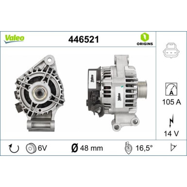 Valeo | Generator | 446521