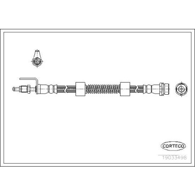 19033498 Bremsschlauch