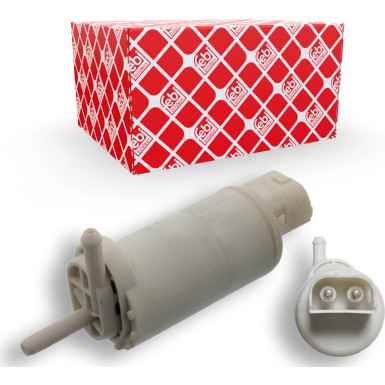 FEBI BILSTEIN 03372 Waschwasserpumpe, Scheibenreinigung FEBI BILSTEIN 03372 Waschwasserpumpe, Scheibenreinigung