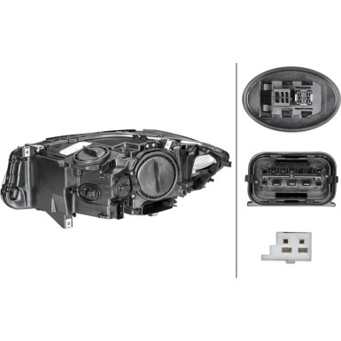 Hella 2 x HELLA Hauptscheinwerfer 1ZS 010 131-621