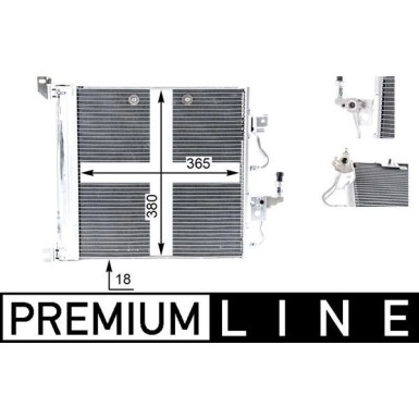 Mahle | Kondensator, Klimaanlage | AC 376 000P