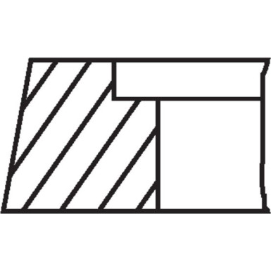 030 31 N0 Kolbenringsatz