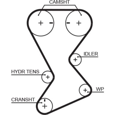 T246 Zahnriemen PowerGrip™ T246 Zahnriemen PowerGrip™