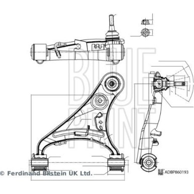 ADBP860193 Lenker, Radaufhängung