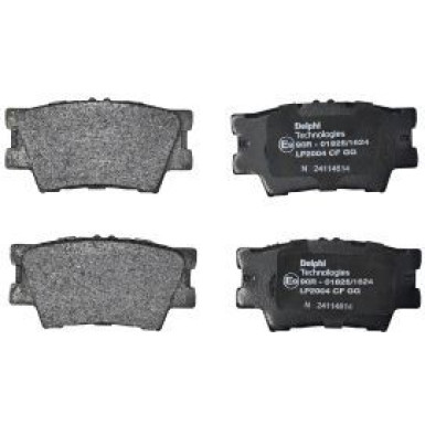 Delphi Bremsbelagsatz, Scheibenbremse LP2004