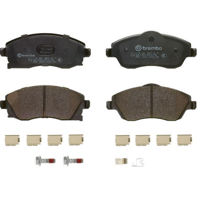 Brembo | Bremsbelagsatz, Scheibenbremse | P 59 036