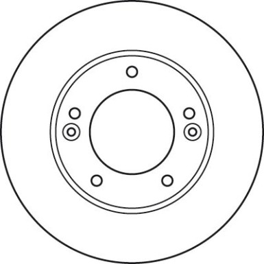 DF6081S Bremsscheibe TRW SINGLE DF6081S Bremsscheibe TRW SINGLE