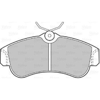 598054 Bremsbelagsatz, Scheibenbremse