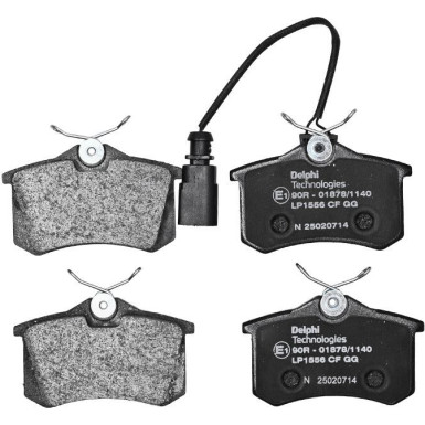 LP1556 Bremsbelagsatz, Scheibenbremse