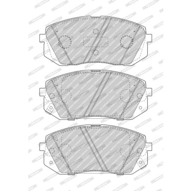 Ferodo | Bremsbelagsatz, Scheibenbremse | FDB5039