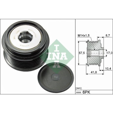 535 0282 10 Generatorfreilauf