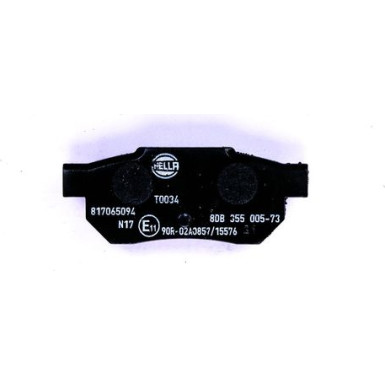 Hella | Bremsbelagsatz, Scheibenbremse | 8DB 355 005-731