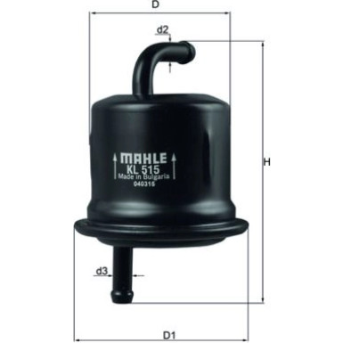 KL 515 Kraftstofffilter KL 515 Kraftstofffilter