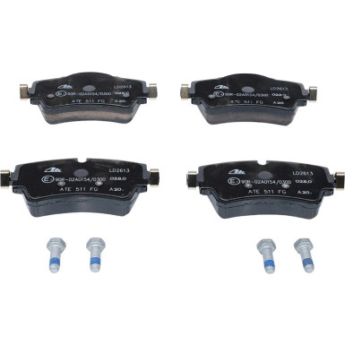 Bremsbelagsatz, Scheibenbremse ATE Ceramic 13.0470-2613.2