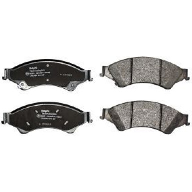 Delphi Bremsbelagsatz, Scheibenbremse LP2484