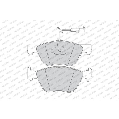 FDB1052 Bremsbelagsatz, Scheibenbremse PREMIER ECO FRICTION