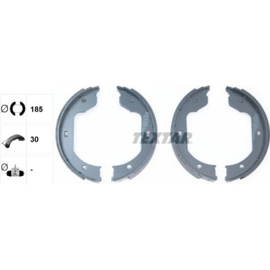 91058700 Bremsbackensatz, Feststellbremse