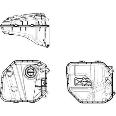 454032 Ausgleichsbehälter, Kühlmittel EASY FIT