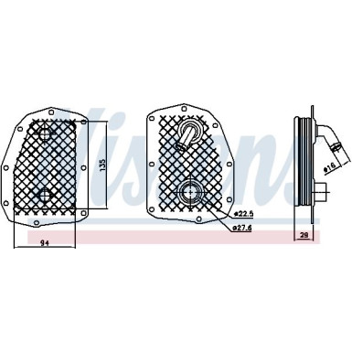 90734 Ölkühler, Motoröl