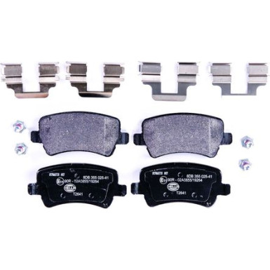 8DB 355 025-411 Bremsbelagsatz, Scheibenbremse
