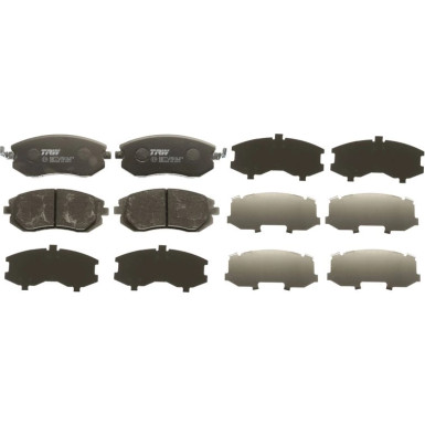 GDB3328 Bremsbelagsatz, Scheibenbremse COTEC