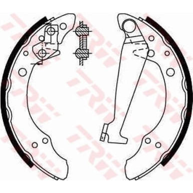 GS8526 Bremsbackensatz