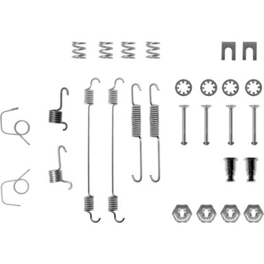 1 987 475 100 Zubehörsatz, Bremsbacken 1 987 475 100 Zubehörsatz, Bremsbacken