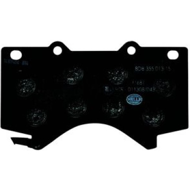 Hella Pagid | Bremsbelagsatz, Scheibenbremse | 8DB 355 013-151