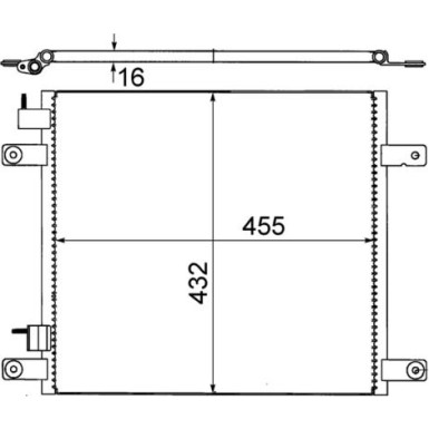 Mahle | Kondensator, Klimaanlage | AC 705 000S
