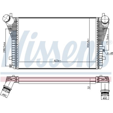 96568 Ladeluftkühler ** FIRST FIT **